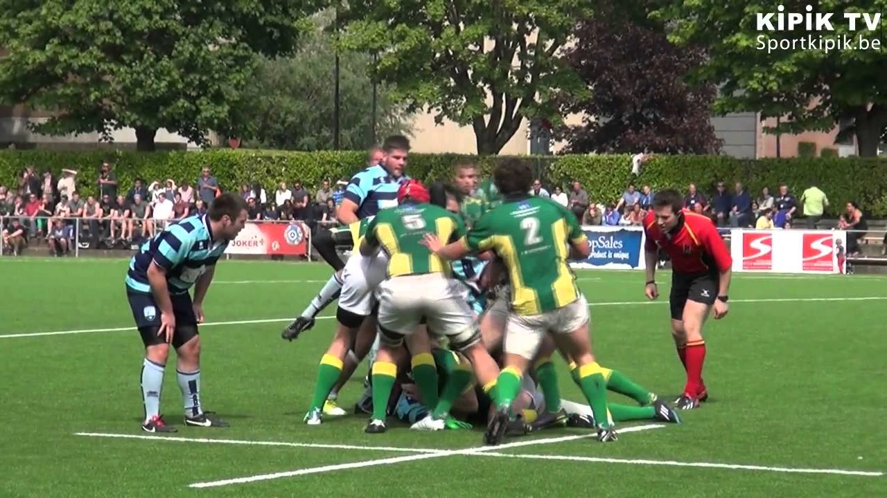 D1-1/2 finale des play-offs: ASUB-Dendermonde 32-12 (4 mai 2014)