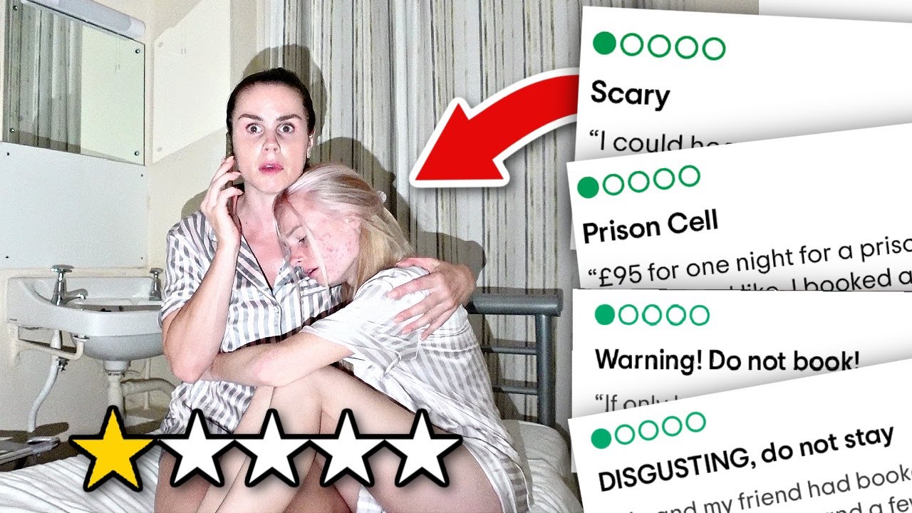 Staying at WORST REVIEWED HOTEL in London! *scary* | Family Fizz