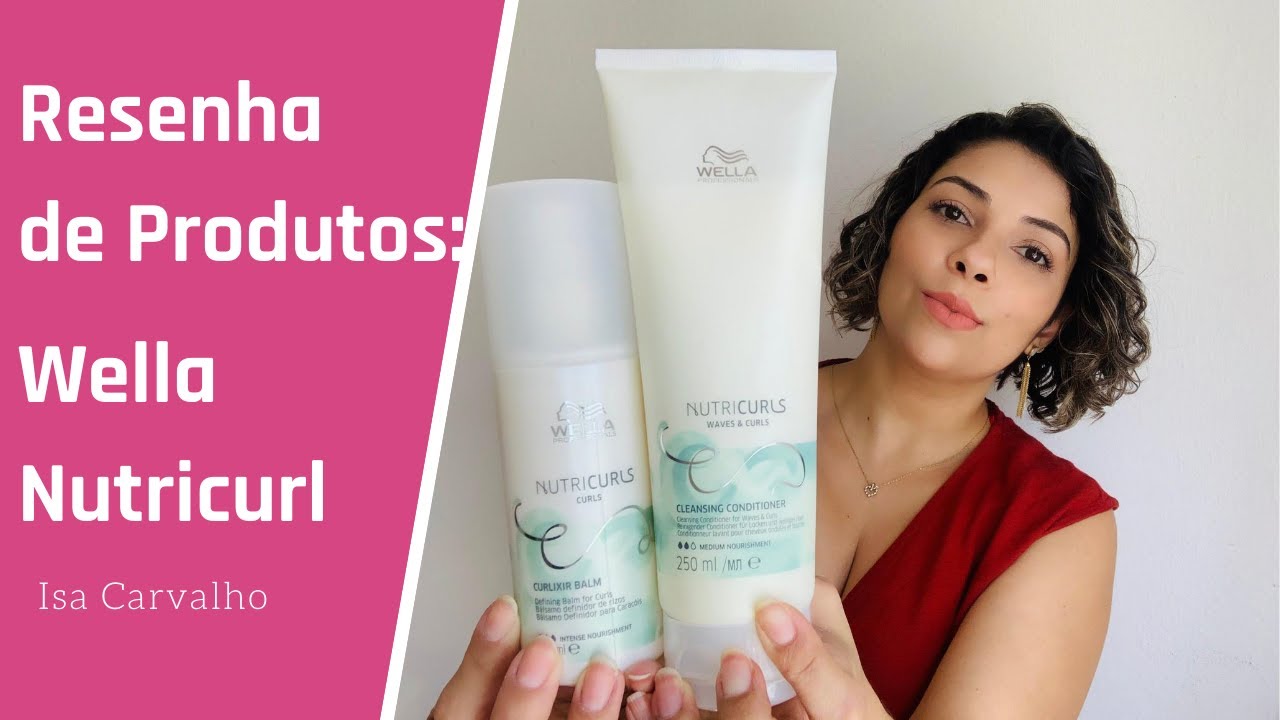 RESENHA WELLA NUTRICURLS