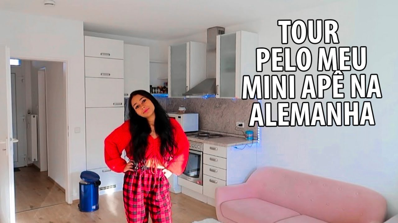 TOUR PELA MINHA KITNET NA ALEMANHA - HEIDELBERG