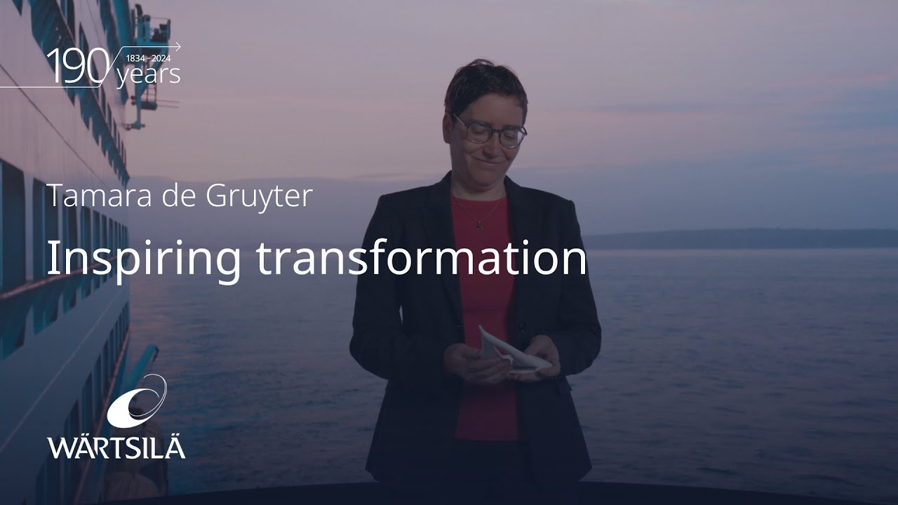 Tamara de Gruyter - Inspiring Transformation | W&auml;rtsil&auml;| W&auml;rtsil&auml;