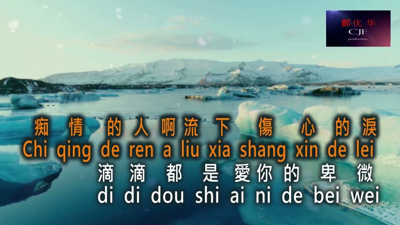Chi Qing De Ren Shang Xin De Lei 癡情的人傷心的淚 Vokal