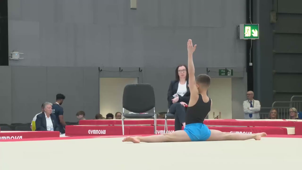 Jude Irons - BRONZE-Floor-MAG U14 AA-2023 Gymnastics British Championships