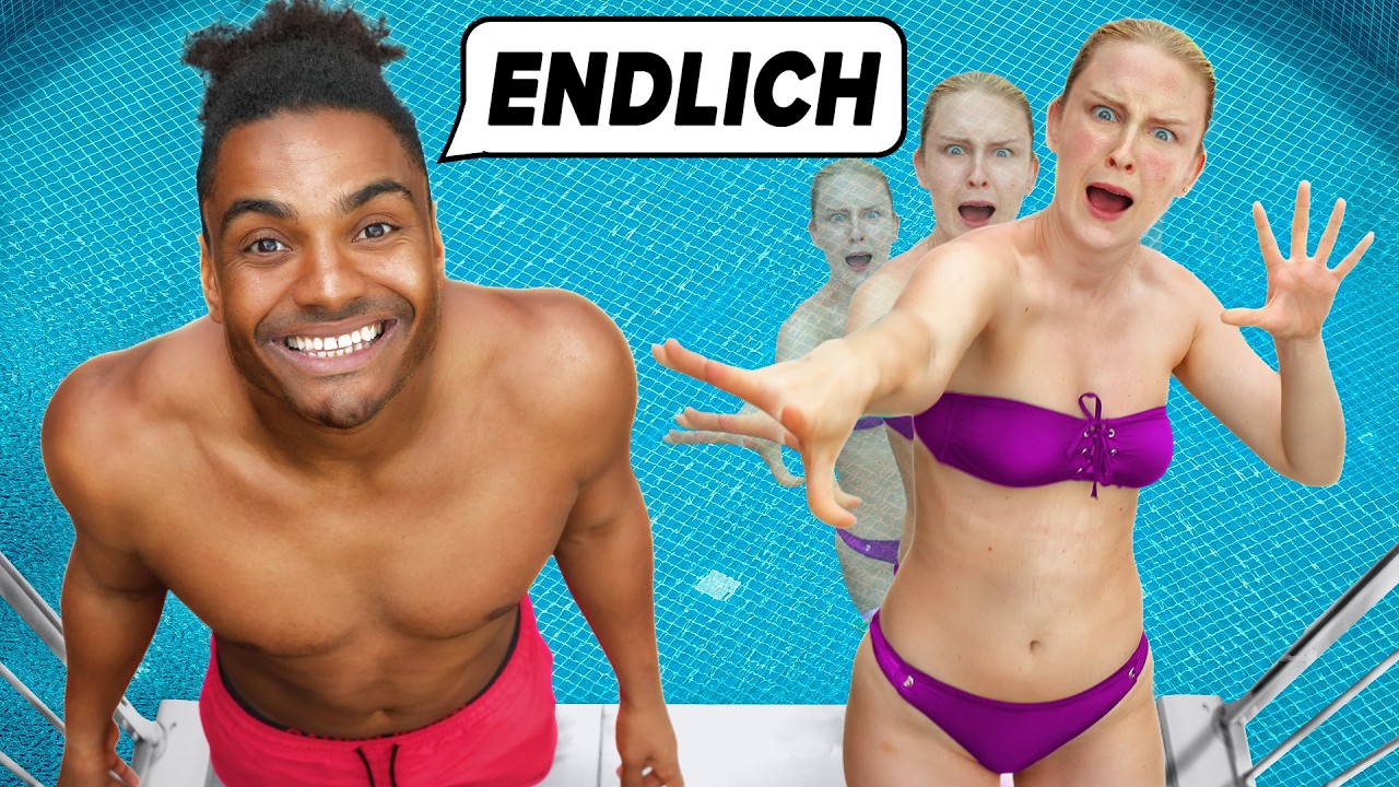 Theresa springt von 10m 😱 Turmspringen eskaliert! (ft. Theresa, Alex)