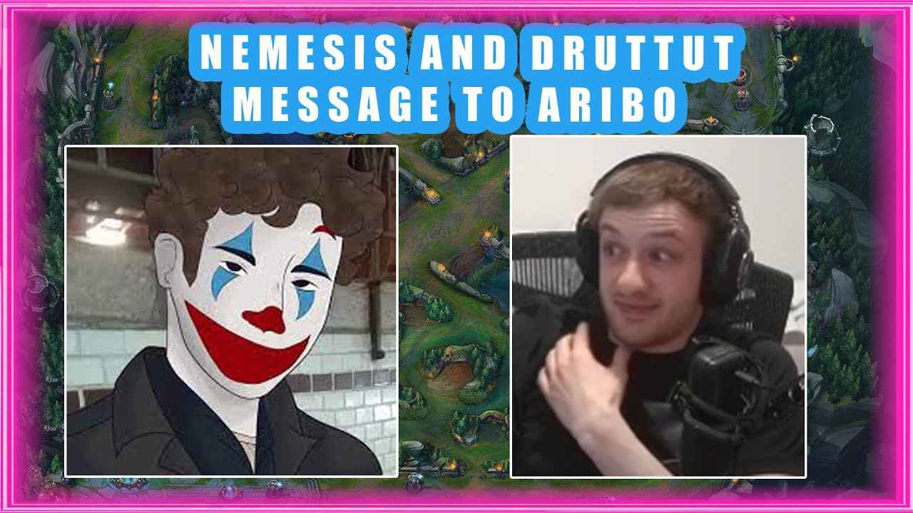Nemesis and Drututt MESSAGE to Aribo in Voicecomms 👀  [xPetu vs Nemesis]