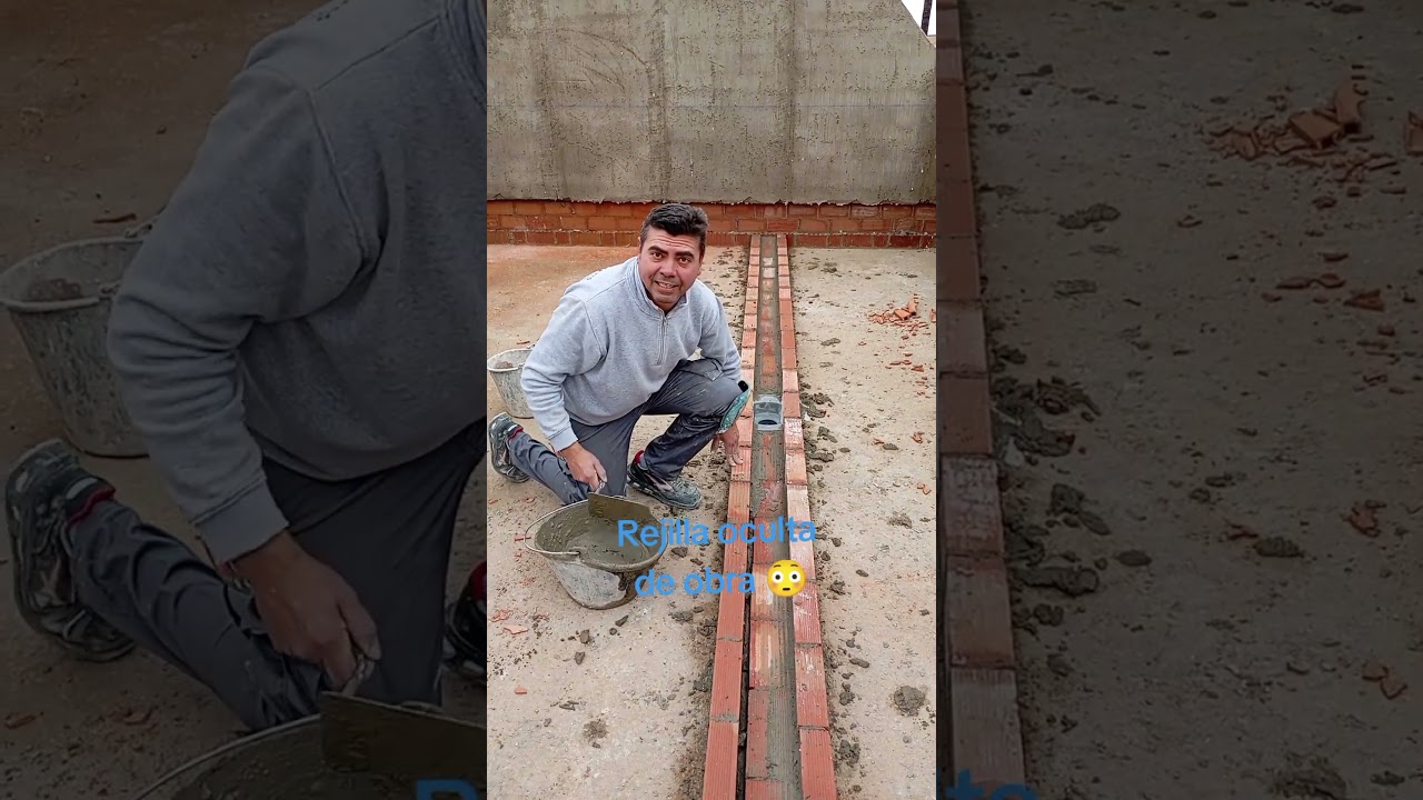 Rejilla oculta de obra 😳 #construccionesyreformasguzm&aacute;n #hoyquetenemos #canela #construction