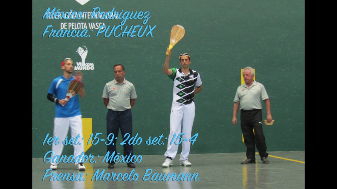 VI Copa del mundo fronton 30 metros Chile 2016 PGM Mexico vs Francia Set 2 0