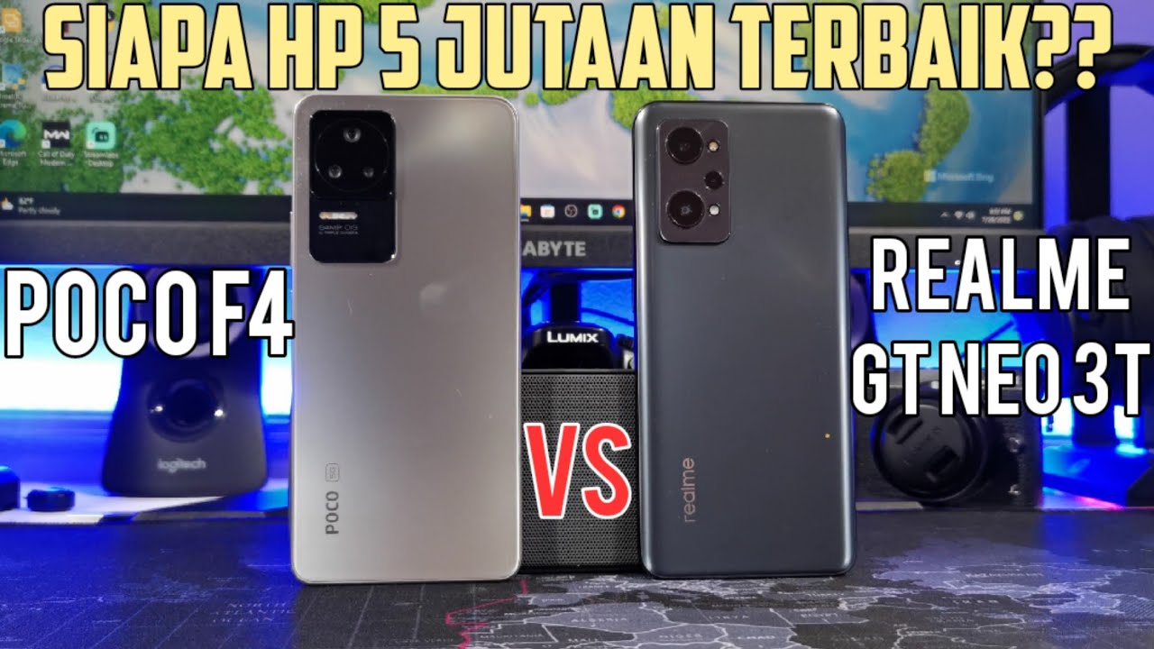 JANGAN GALAU LAGI!! FULL COMPARISON POCO F4 VS REALME GT NEO 3T