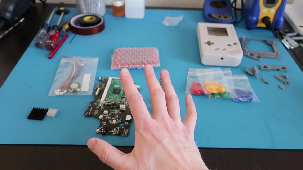 GameBoy Zero Build  using Kite's Circuit Sword - Part 1