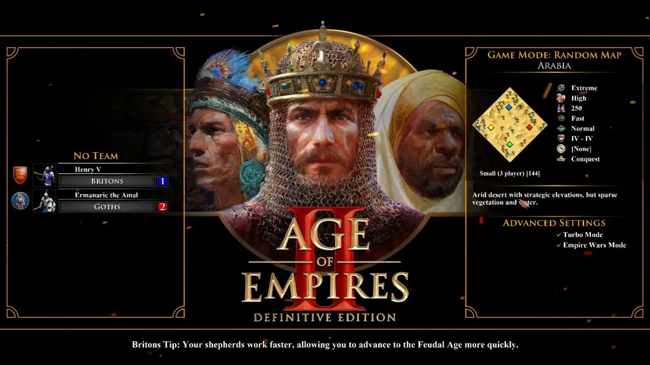 Age of Empires 2 Extreme ai Battle - Gameplay LMS