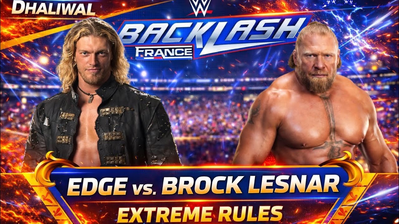 EDGE VS BROCK LESNAR FULL MATCH HD 4K ON BACKLASH 2026— WWE LIVE 2026 FULL HD 4K!! #wwe #viral 