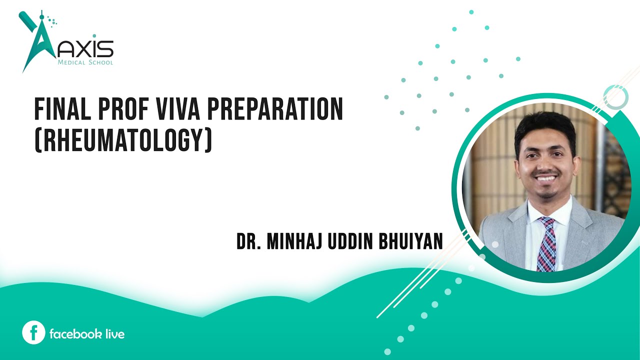 Medicine Final Prof Viva Preparation (Rheumatology)