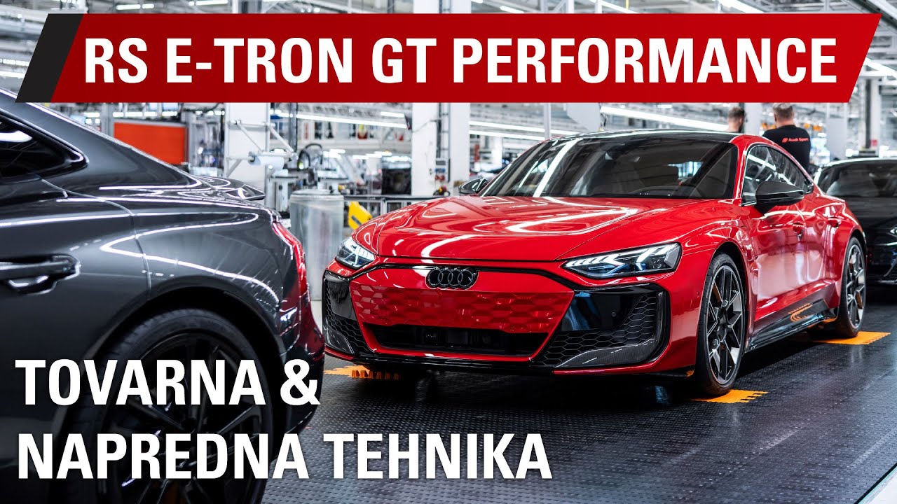 E-tron GT - najbolj napreden Audi: Kako nastane in s čim navduši?
