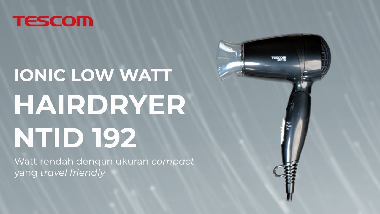 Tescom Ionic Hair Dryer NTID 192