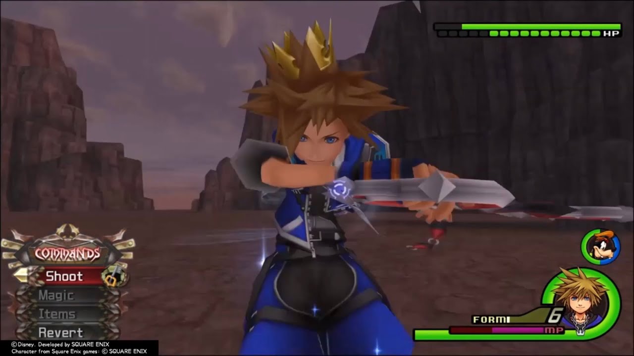 Democracy Sora Vs Terra (Wisdom Form)