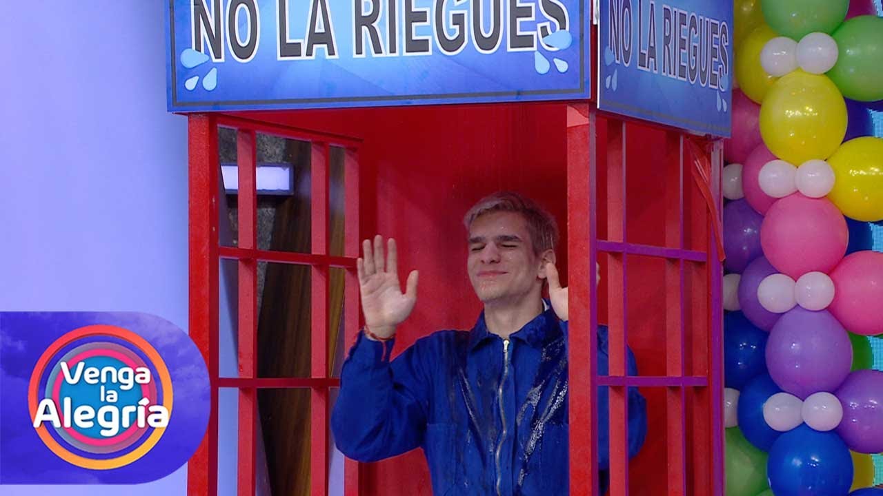 Nelson y Joaquin Bondoni nos acompañaron a jugar '¡No la riegues!'. | Venga La Alegría