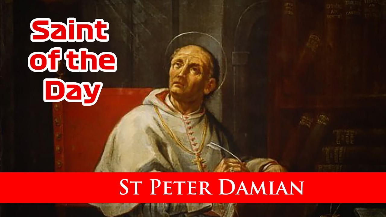 St Peter Damian - Saint of the Day with Fr Lindsay - 21 February 2026