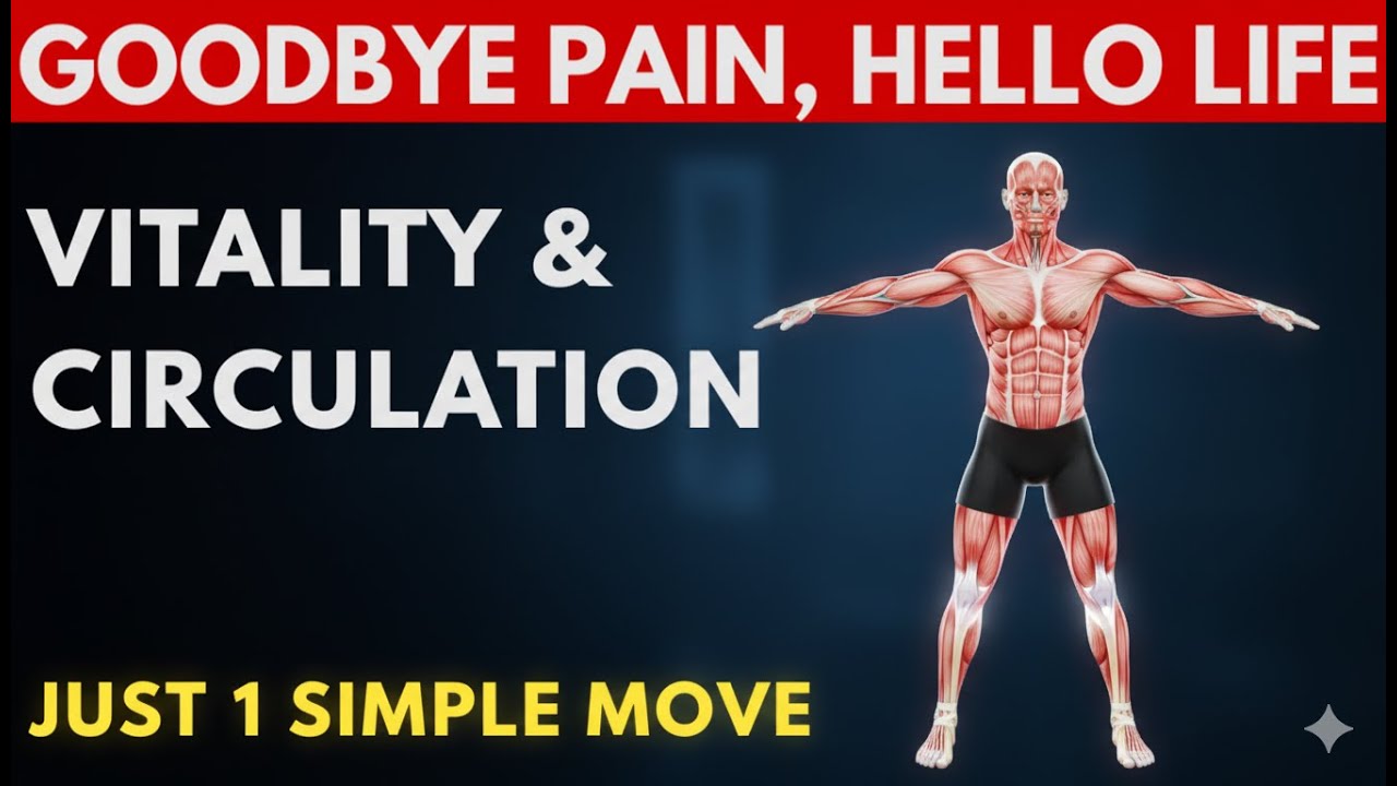 Full Body Stretch for Seniors | Boost Circulation, Flexibility & Vitality Over 60