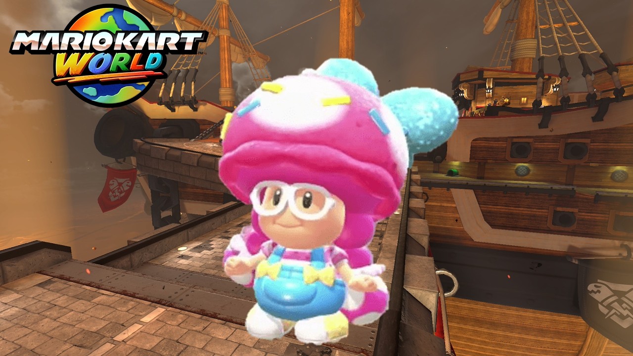 Mario Kart World - 150cc VS Races (6 races) - Soft Server Toadette Gameplay