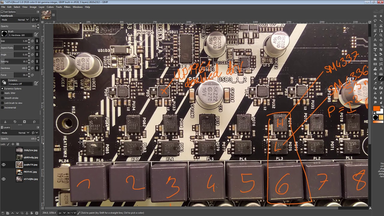 mobo PCB Breakdown: Asrock X570M Pro4 // Same VRM as Pro4 / Phantom Gaming 4