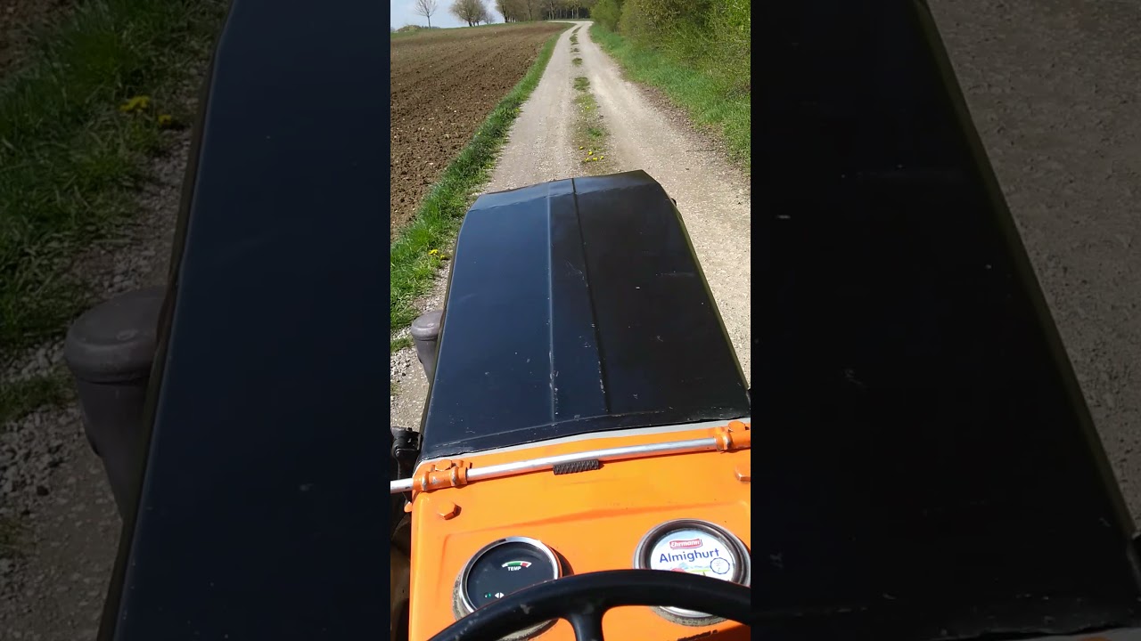 Oldtimer Traktor Holder A45 Baujahr 1975