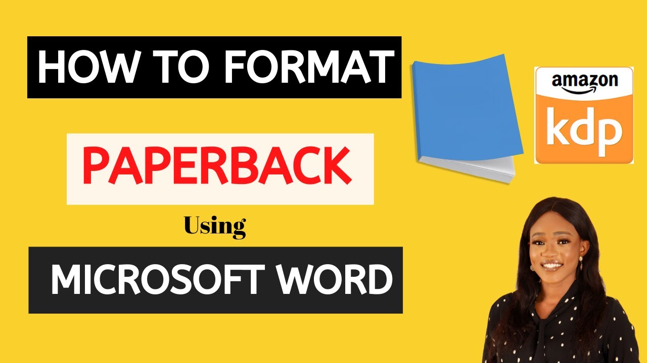 How to EASILY format a Paperback book using Microsoft Word for Amazon KDP. (Beginner Friendly)
