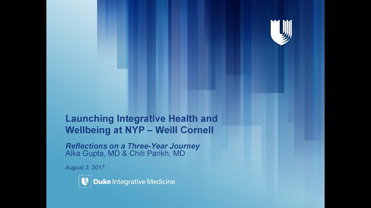 Establishing An Integrative Health and Wellbeing Program | Reflections on a Three Year Journey