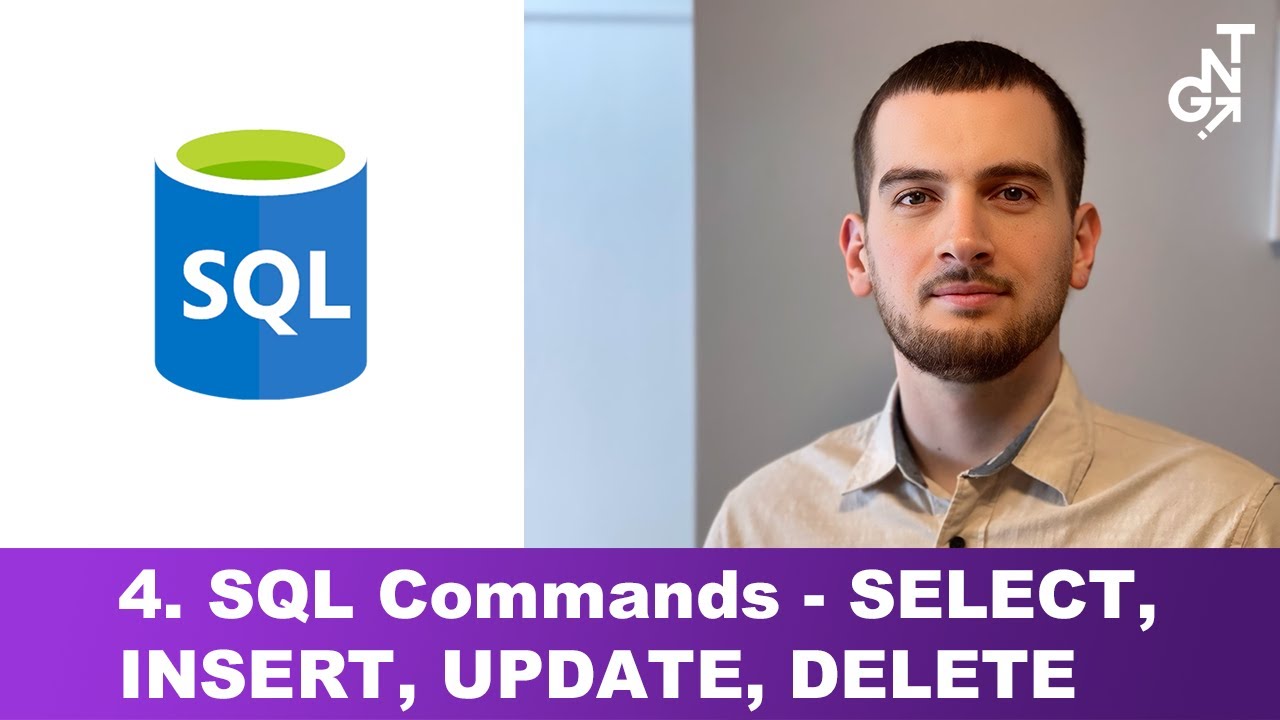 4. Basic SQL Commands - SELECT, INSERT, UPDATE, DELETE (CRUD Operations Explained)