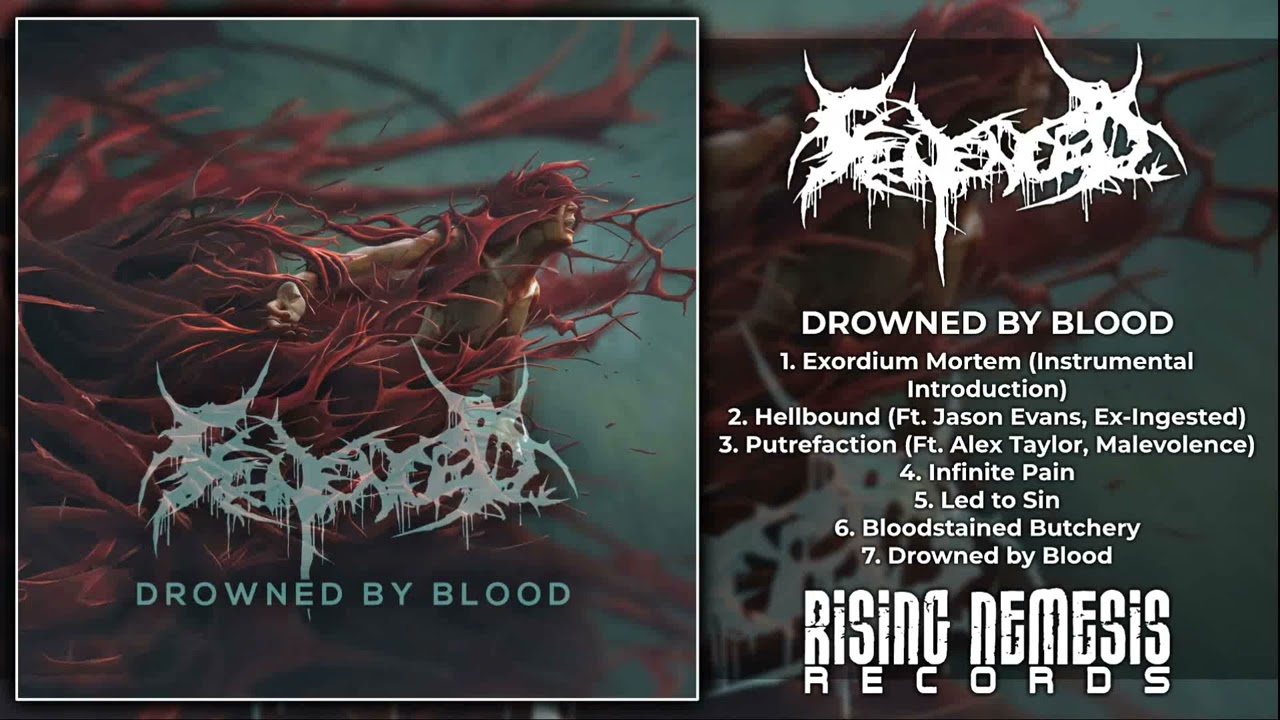 SENTENCED UK - DROWNED BY BLOOD [FULL-LENGTH] (SLAMMING BRUTAL DEATH METAL/HARDCORE - 2015)