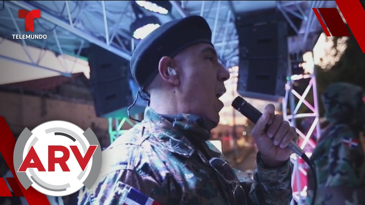 Serenatas móviles: Militares dominicanos alegran la cuarentena | Al Rojo Vivo | Telemundo