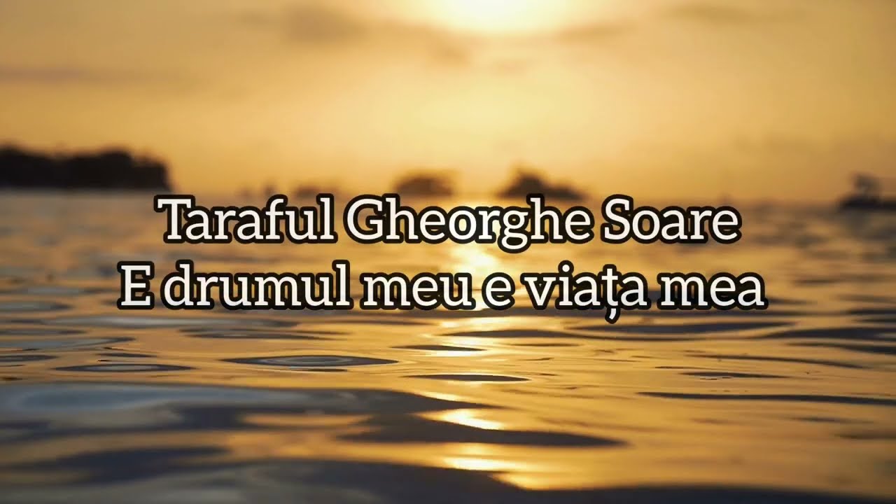 Taraful Gheorghe Soare - E drumul meu e viața mea 