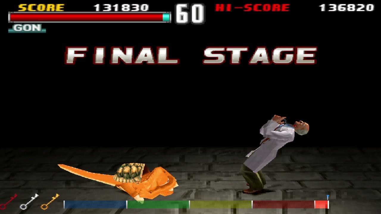 Tekken 3 Force Mode Gon