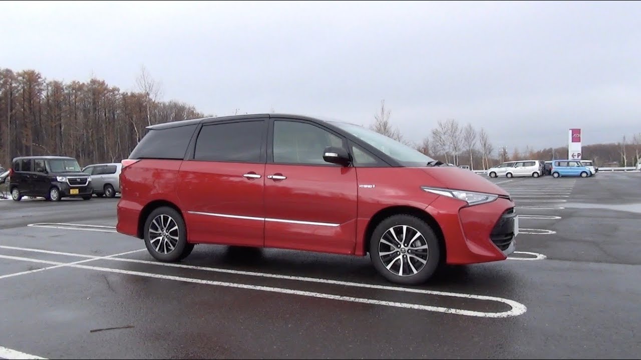 2018 TOYOTA ESTIMA HYBRID AERAS PREMIUM-G 4WD - Exterior & Interior