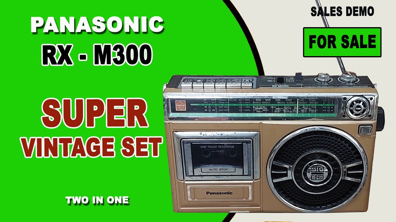 Panasonic RX-M300 for sale | Vintage Taperecorder for sale