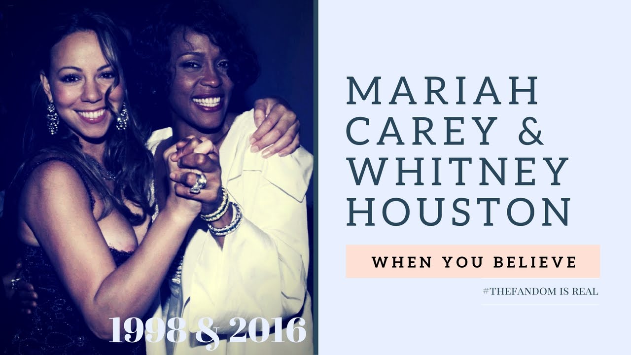 Mariah Carey & Whitney Houston - When You Believe (1998 vs 2016 SHOWDOWN)