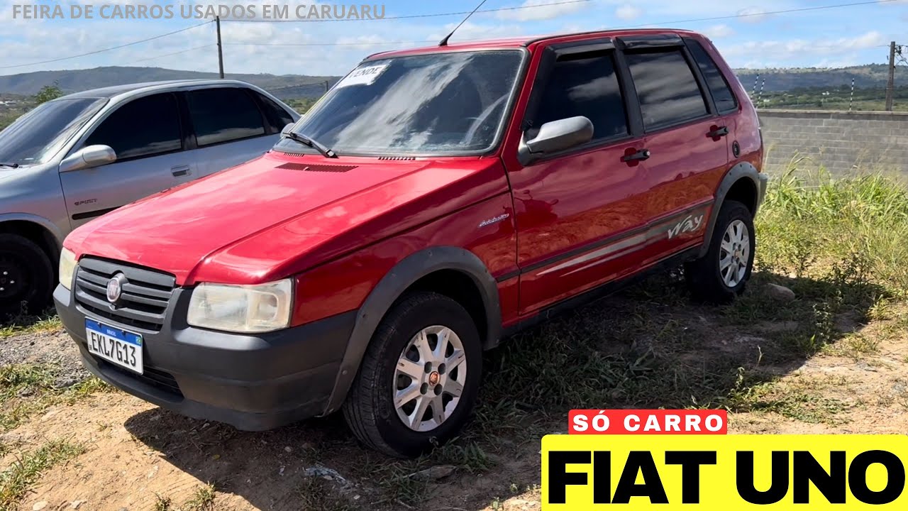 Feira De Carros Usados Em Caruaru PE | SÓ CARRO FIAT UNO