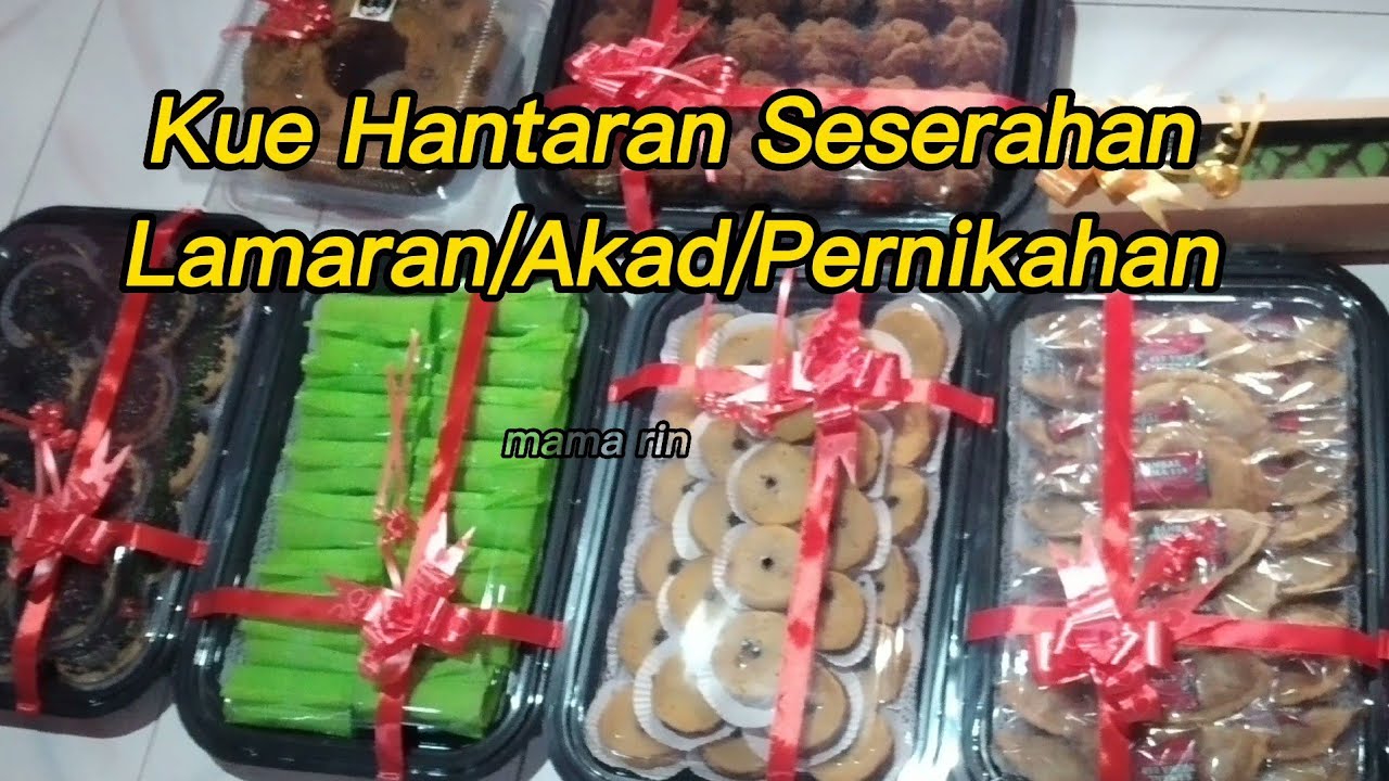 Kue Lamaran || Akad || Pernikahan