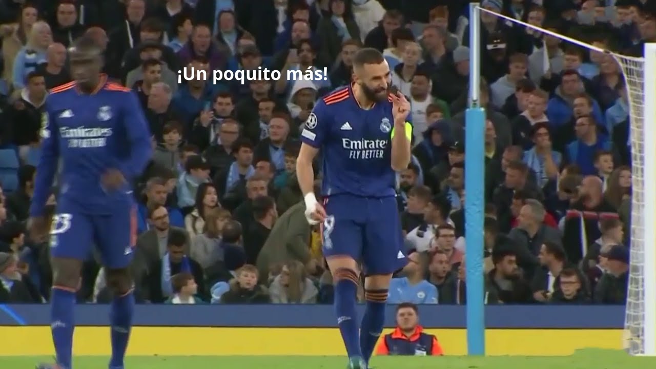 Karim Benzema demuestra carácter