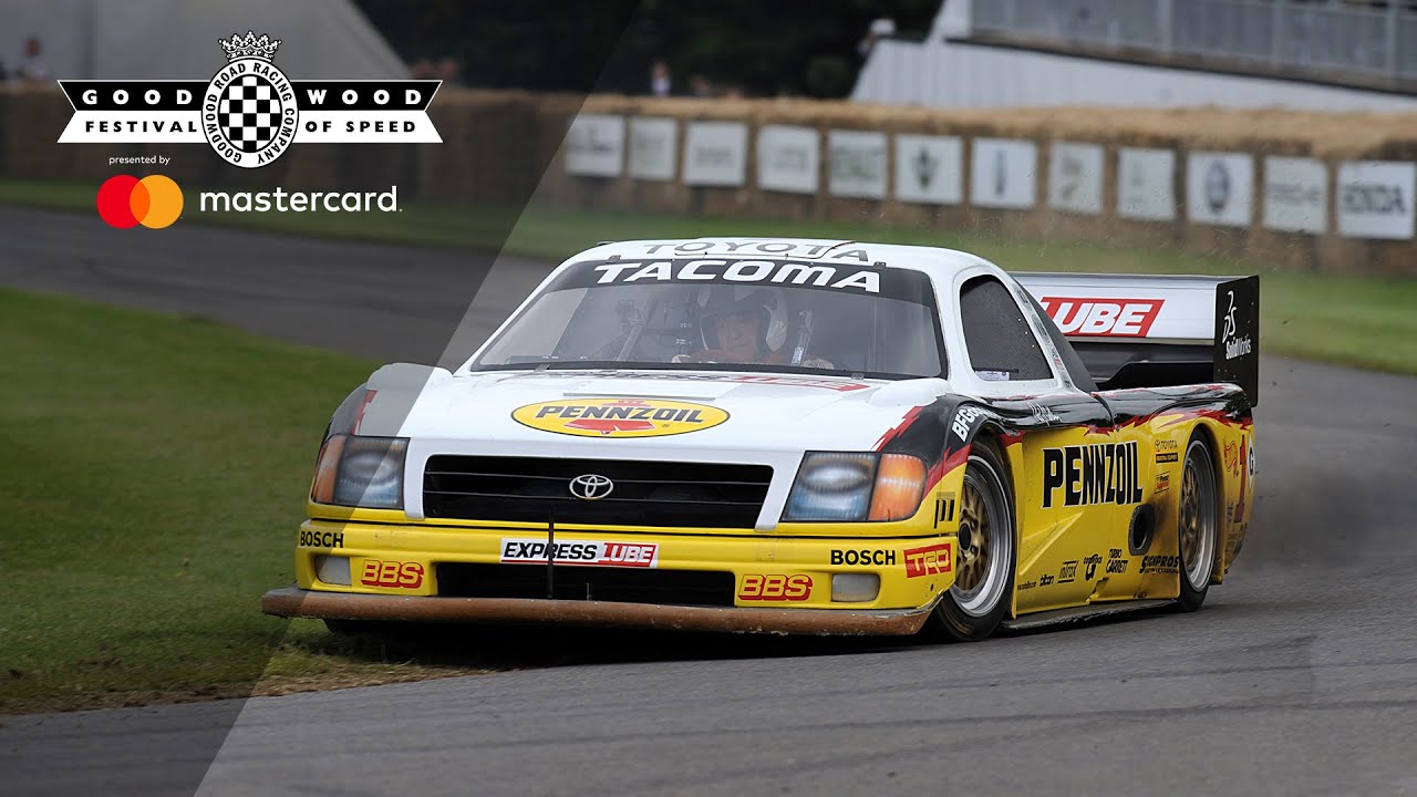Rod Millen's 800bhp Toyota Tacoma blasts up Goodwood hillclimb