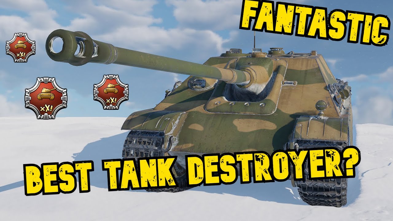 The MOST ENJOYABLE tank DESTROYER in the game | Jagdpanther in War Thunder