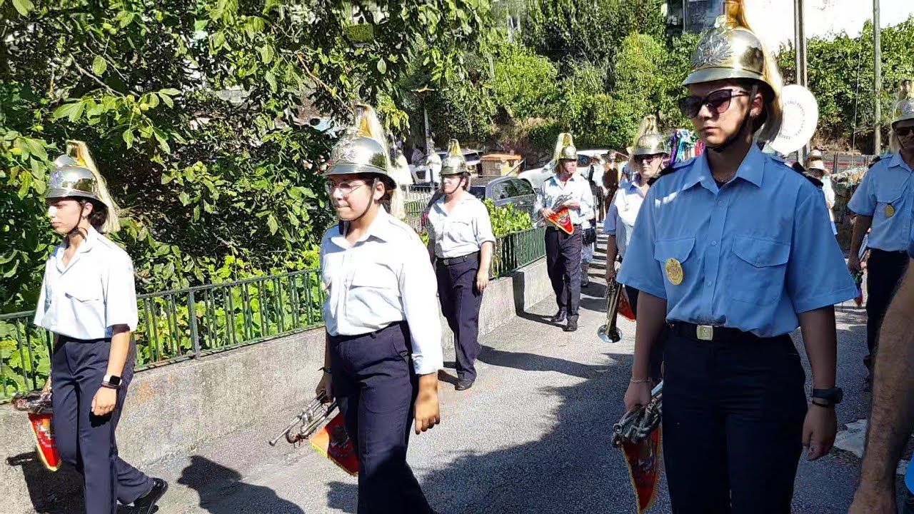 Procession of Saint Cristóvão, O. Lady of Ajuda & O. Lady of Luz. Parada de Cunhos, Vila Real