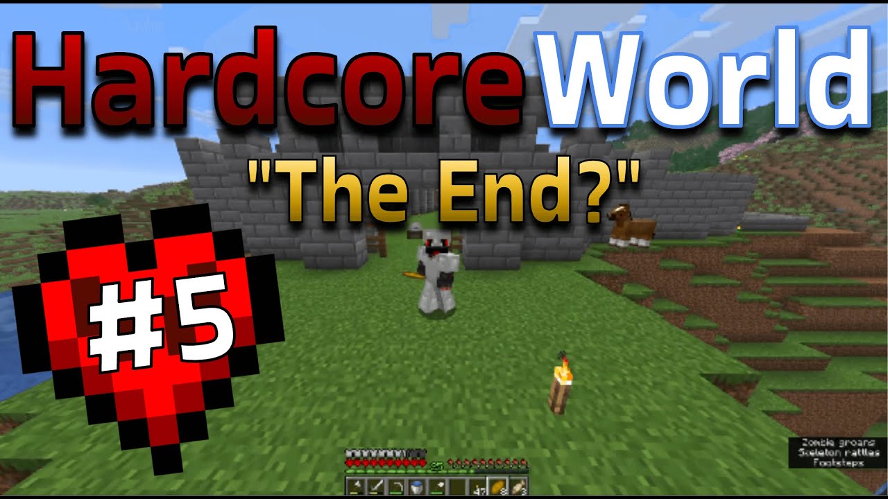Minecraft Hardcore Survival World - Episode 5 "The End?"