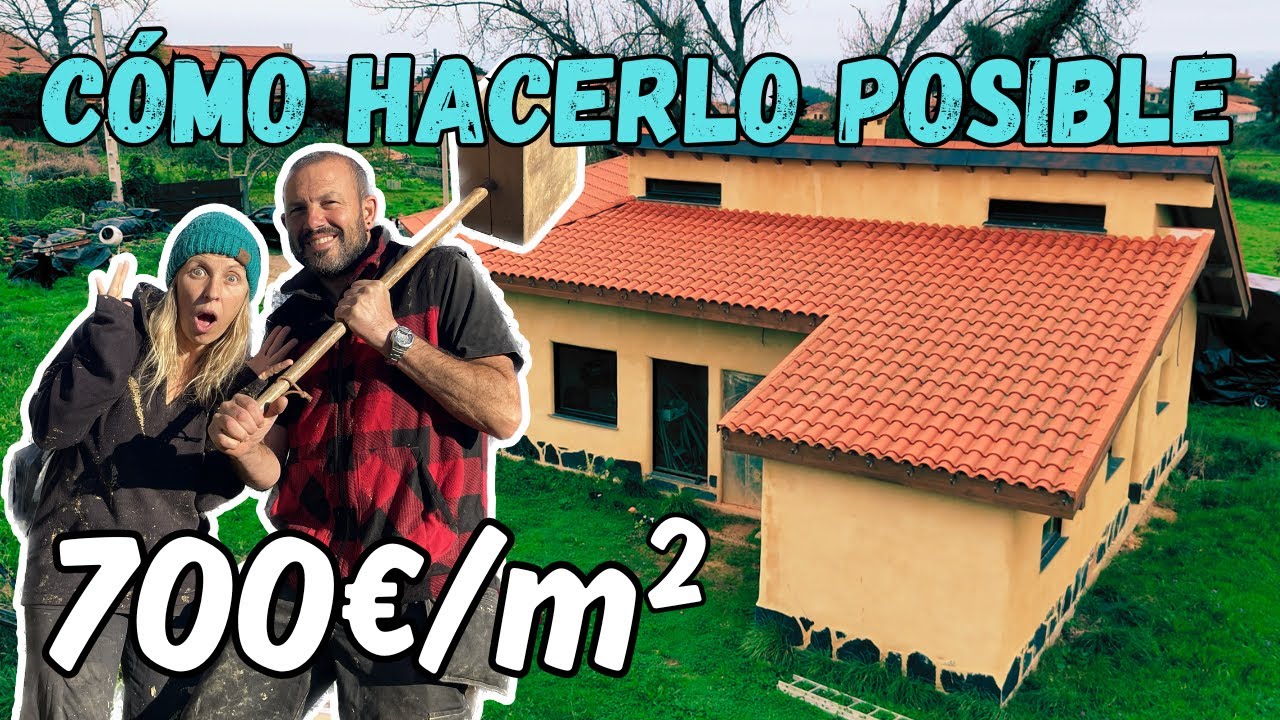 AUTOCONSTRUIMOS  La CASA  de PAJA de nuestros sueños.