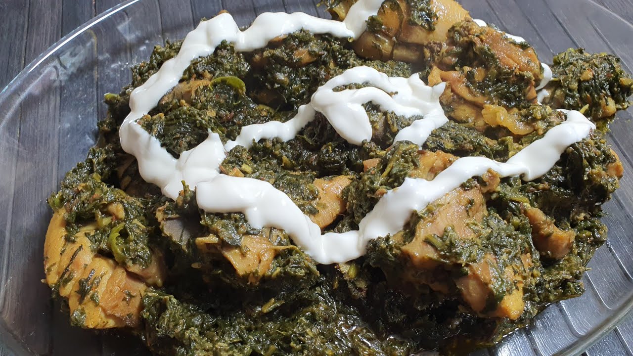 Amazing Recipe Of Palik Chicken By Food Stories l Spinach And Chicken l