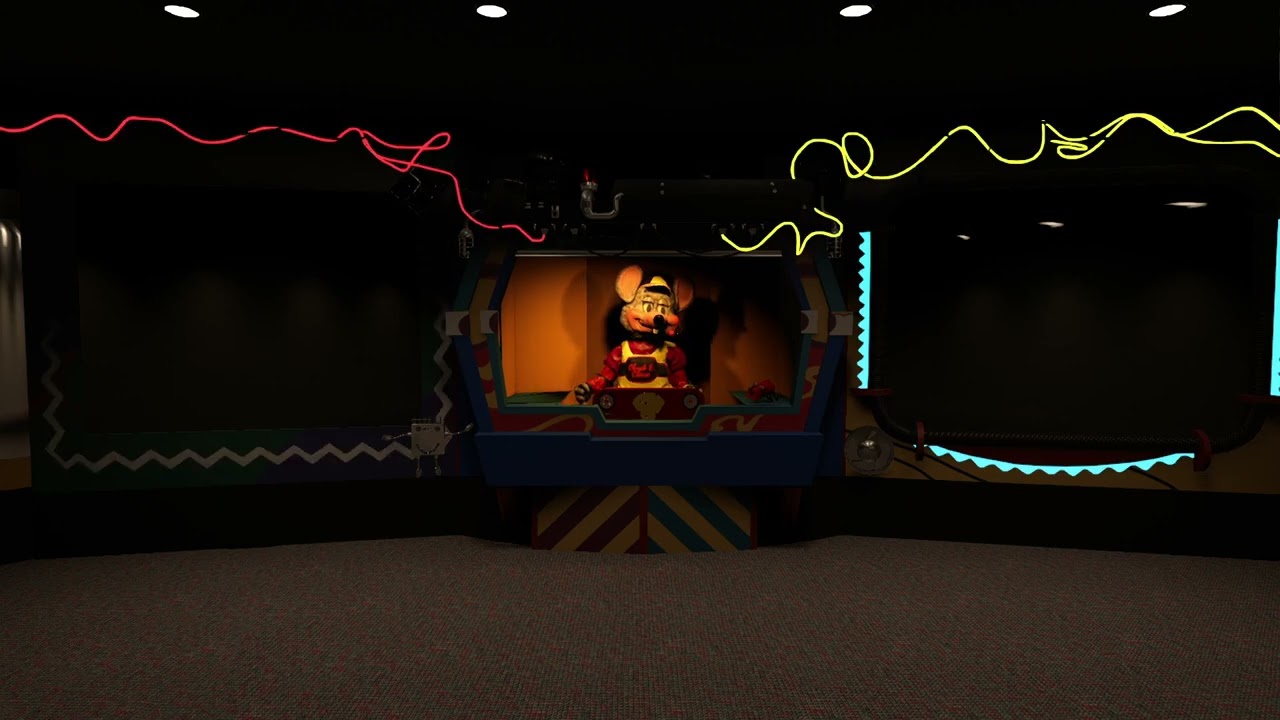 my part for the chuck e cheese 48th anniversary collab