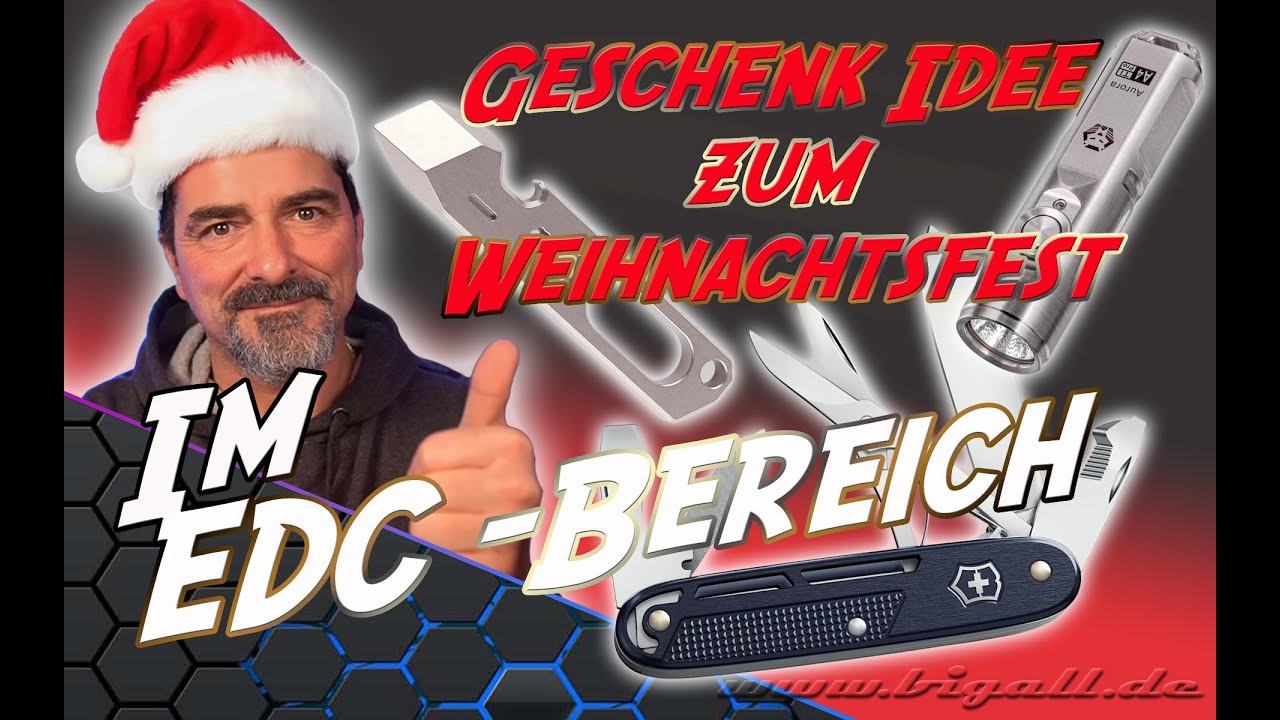 Geschenk Idee zum Weihnachtsfest im EDC-Bereich