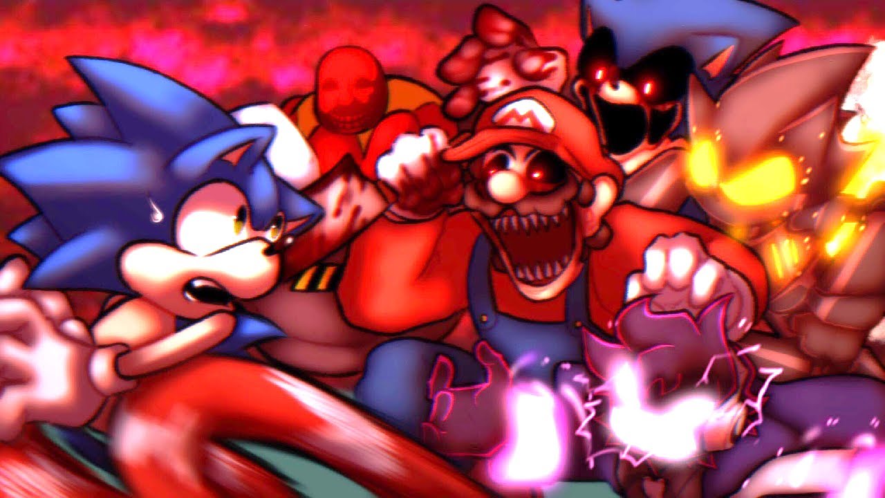 PREY but Everyone Sings It 🎶 | ft. Awe (FNF Sonic.exe 3.0)