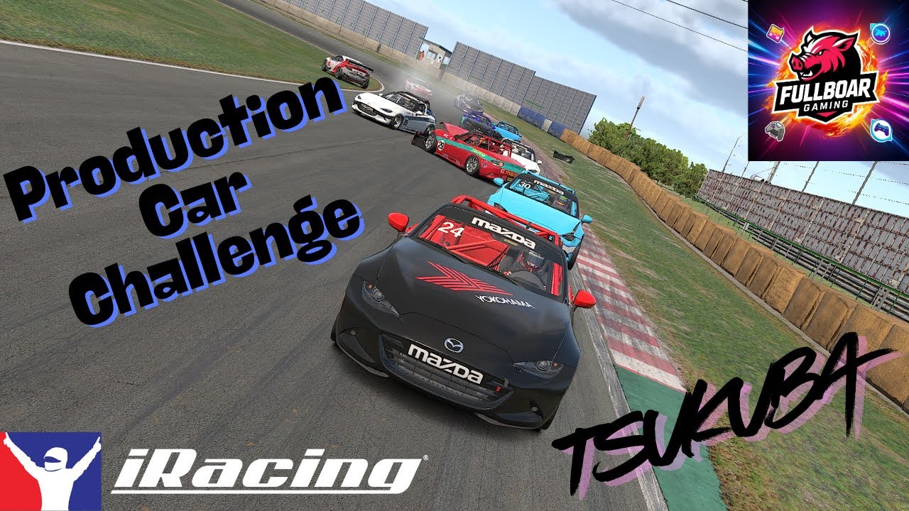 Production Car Challenge at Tsukuba. 