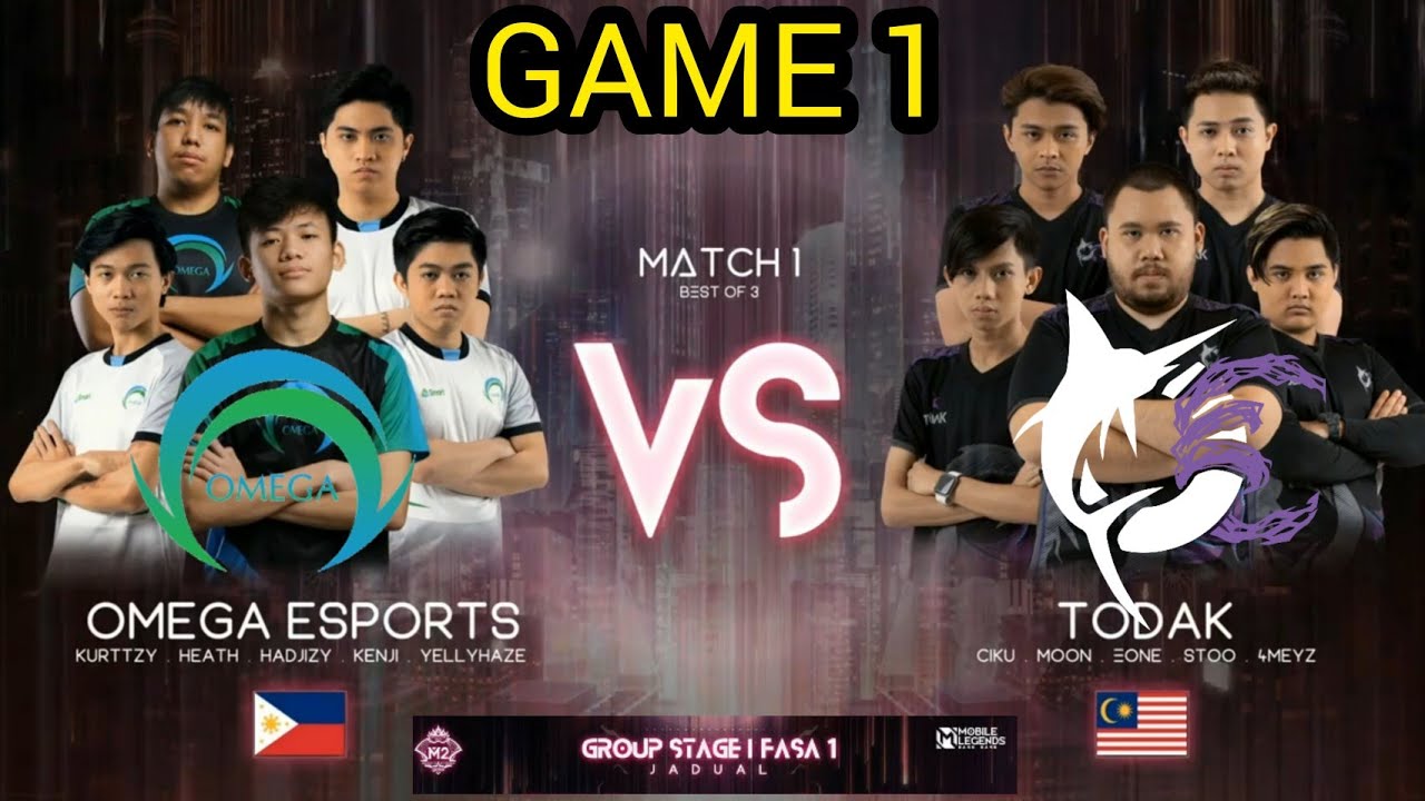 [ M2 MOBILE LEGENDS ] TODAK VS OMEGA ESPORTS GAME 1 | GROUP STAGE | OMEGA ESPORTS VS TODAK • M2 MLBB