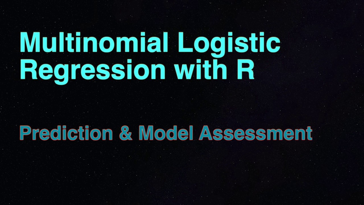 Multinomial Logistic Regression with R | 4. Prediction & Model Assessment